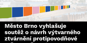 Výtvarná otevřená jednofázová soutěž o návrh „Výtvarné ztvárnění protipovodňové stěny na řece Svratce“